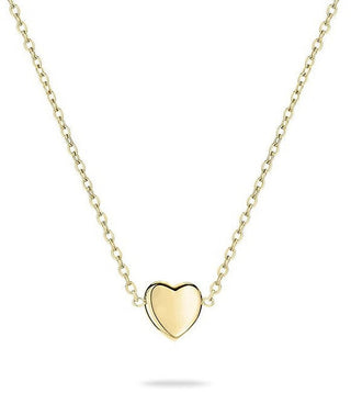 Tamaris Faszinierende vergoldete Halskette Bold Hearts Tj-0622-N-45 