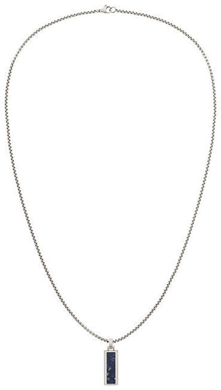 Tommy Hilfiger Originale Halskette aus Stahl mit Sodalith 2790542 