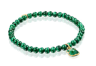 Tous Bracciale Perline Malachite Icon Color 1003388100 — Bracciale