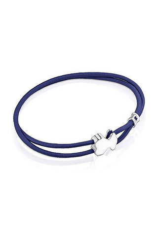 Tous Dunkelblaues elastisches Armband Sweet Dolls mit Bärchen 1003668600 