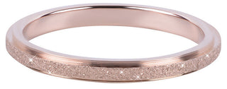 Troli Anello Glitterato Acciaio Bronzo 57 mm — Ring