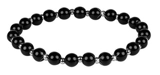 Troli Onyx-Perlenarmband - Länge: 20 Cm 