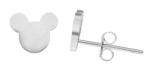Troli Boucles d’oreilles en acier au design Topolino 