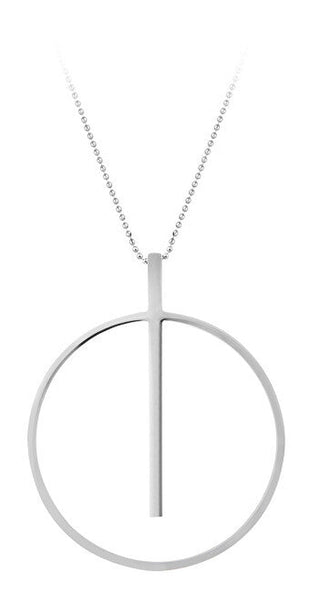 Troli Collar de acero con colgante 