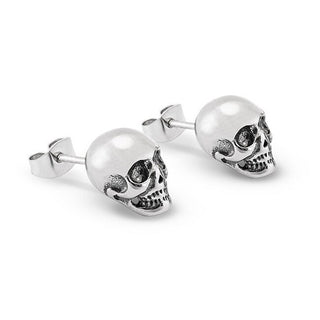 Troli Elegantes pendientes de hombre con calavera Ks-131 