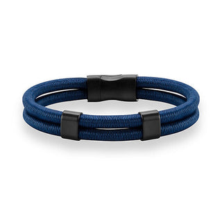 Troli Elegante Pulsera Negro Y Azul Vsb005 Nb-Pet 