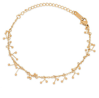 Troli Bracciale Acciaio Dorato — Bracciale