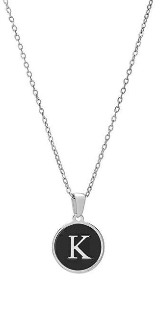 Troli Acciaio Lettera K — Collana