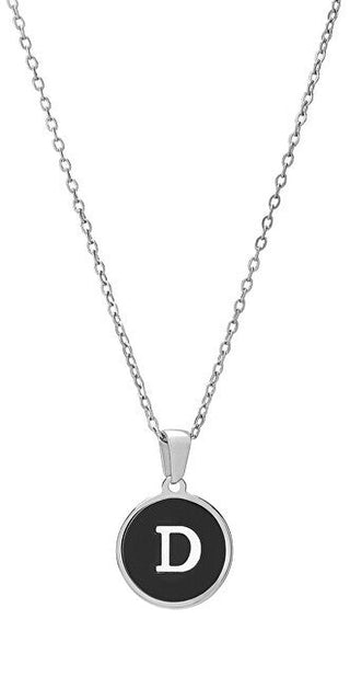 Troli Originale In Acciaio Lettera D — Collana