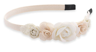 Troli Bandeau pour cheveux décontracté et digne avec fleurs 