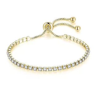 Troli Bracciale Glitterato Placcato Oro — Bracciale