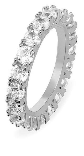 Troli Sparkling Ring With Zirconia Vbr039S-B - Size: 57 Mm 