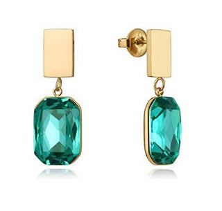 Viceroy Elegant Drop Earrings with Chic Crystals 14081E01016 