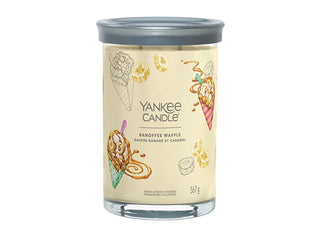 Yankee Candle Signature Tumbler Duftkerze Large Banoffee Waffle 567 G 
