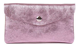 Segali Mini-Geldbörse aus rosa Leder 