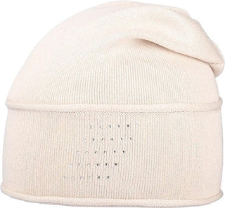 Capu Sombrero de mujer color crema con diseños 