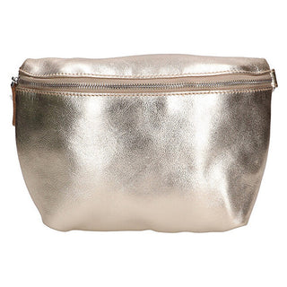 Lagen Riñonera de piel para mujer gold 