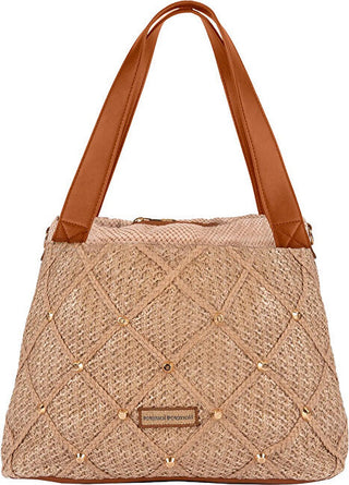 Pepe Moll Borsa a mano beige scuro — Borsa a mano
