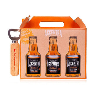 Accentra Men's Collection Set regalo con apribottiglie