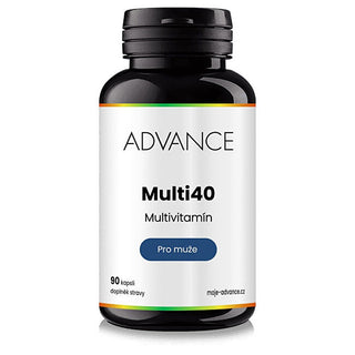 Advance Multi40 for menn multivitamin 90 kapsler