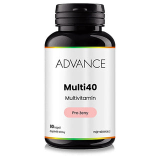 Advance Multi40 for kvinner multivitamin 90 kapsler