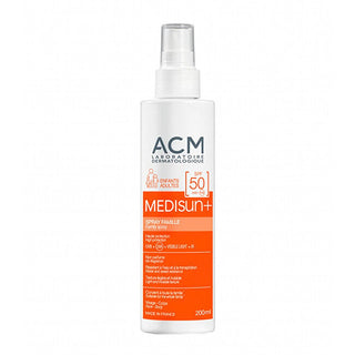 Acm Spray solare corpo e viso SPF 50+ Medisun 200 ml