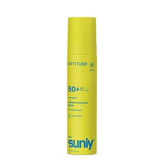 Attitude Spray solaire minéral pour enfants SPF 50 Sunly 75 ml