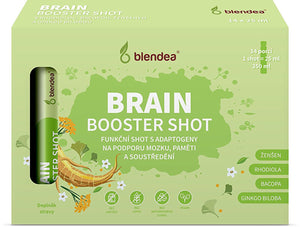 Blendea Shot Brain Booster与适应原 14 x 25毫升