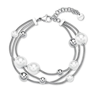 Brosway Triple steel Bracciale with beads Perfect BPC58