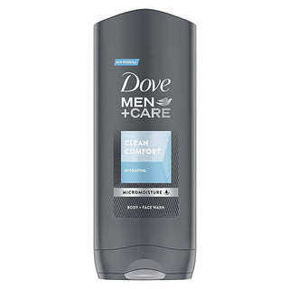 Dove Gel doccia Clean Comfort Body And detergente viso - Volume: 250 ml