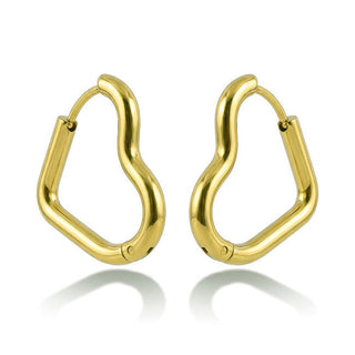 Emily westwood Heart gold-plated Orecchini EWE260604G