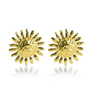 Emily westwood Gold-plated Orecchini Sun EWE260788G