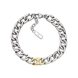 Emporio Armani Miesten teräksinen kaksivärinen Rannekoru EGS3298040