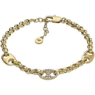 Emporio armani Charming gold-plated Bracciale with zircons EGS3270710