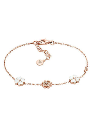 Emporio armani Gold-plated Bracciale con zirconi and mother-of-pearl EG3651221