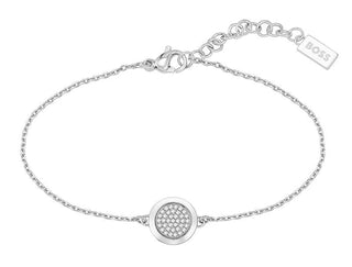 Hugo boss Beautiful steel Bracciale with Medallion crystals 1580299
