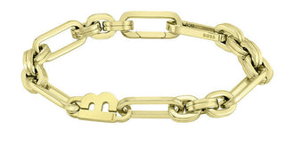 Hugo boss Hailey 1580324 Pulsera de cadena chapada en oro