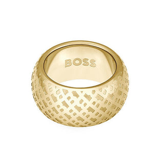 Hugo boss Bold gold-plated Anello da donna 1580589 - Circuit: 55 mm