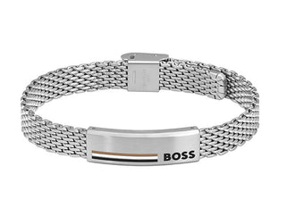 Hugo boss Stylish steel Bracciale Mesh 1580611