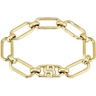 Hugo boss Stylish gold-plated Bracciale Double B 1580628