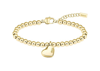 Hugo boss Romantic women´s gold-plated steel Bracciale Beads 1580643