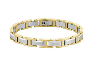 Hugo boss Bicolor men's steel Bracciale Nolan 1580793