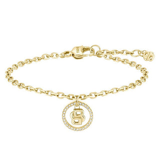 Hugo boss Charming gold-plated steel Bracciale Double B 1580807