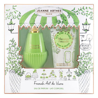 Jeanne arthes Macaron Amande - EDP 100 ml + Körperlotion 150 ml