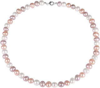Jwl luxury pearls Collier multicolore en perles véritables JL0568
