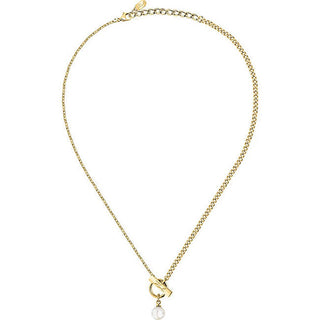 Collier en perles plaqué or pour femmes KLAYR12