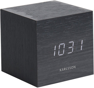 Karlsson Design LED alarm clock - clock KA5655BK