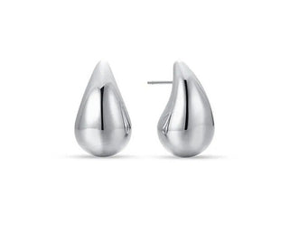 Luca barra Steel Ohrringe Tropfenform OK1369