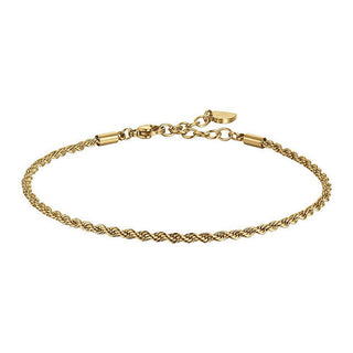 Luca barra Elegante vergoldete Fußkette Valis CV169