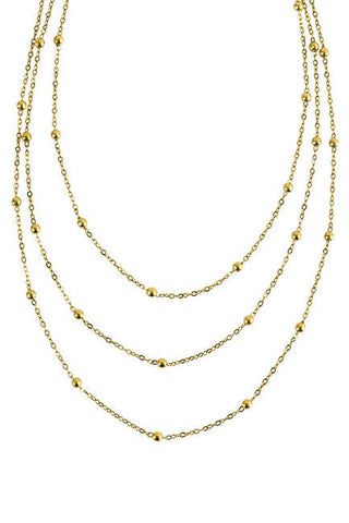 Marc malone Triple gold-plated Collana Giselle MCN260625G